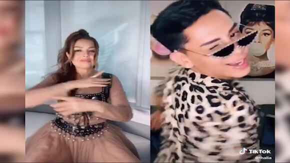 Kunno y Thalia encienden TikTok con tema "Estoy soltera" 30/08/2020