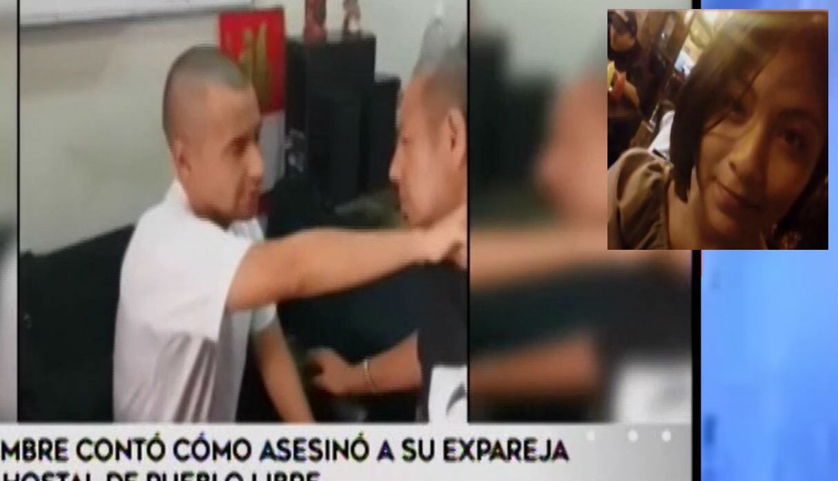 Juan Carlos Álvarez ... detalles de cómo asesino a Nicol. (Captura América TV)