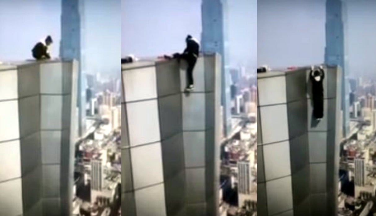 Joven chino pierde la vida tras caer de rascacielos de 62 pisos.