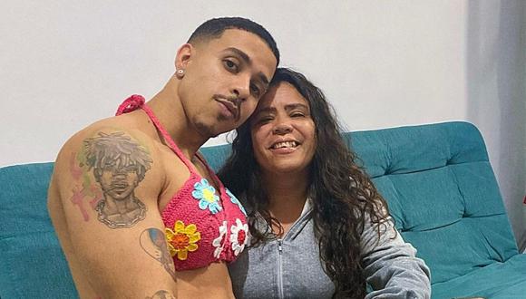 Joven se vuelve viral al usar los trajes de baño hechos por su madre para promocionar su trabajo. (Foto: @thiagopantaleao)