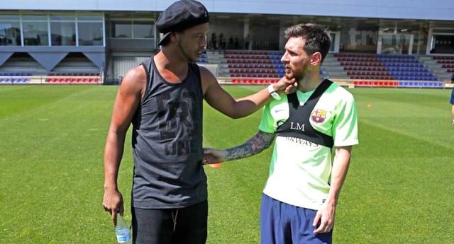 Lionel Messi desmiente  ayuda a  Ronladinho