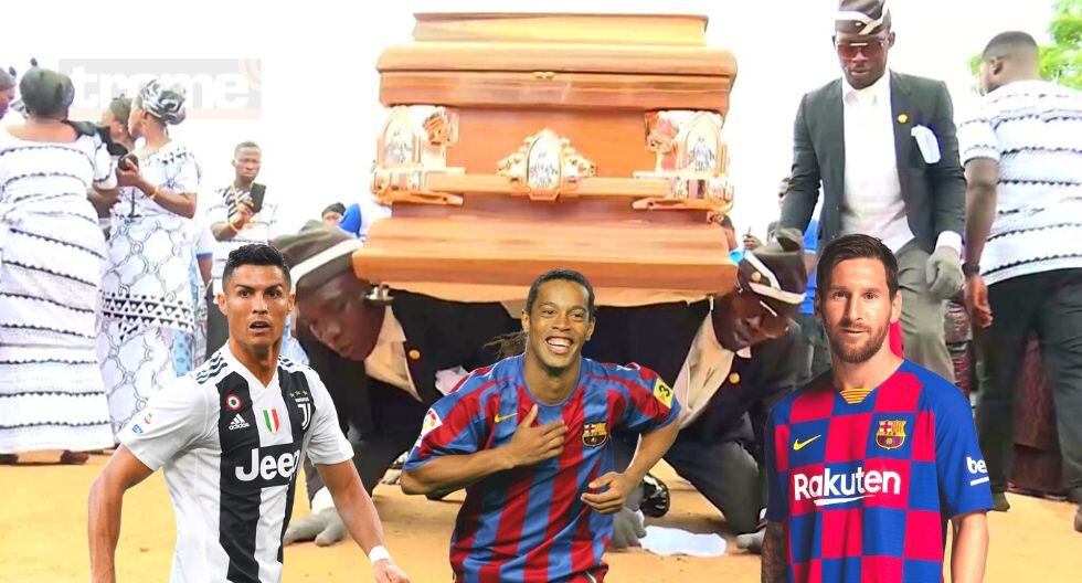 Cargadores ghaneses  desean acompañar a Ronaldinho  en su último partido
