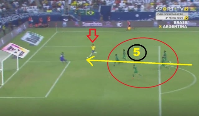 Brasil vs Arabia Saudita: Gol de Gabriel Jesús