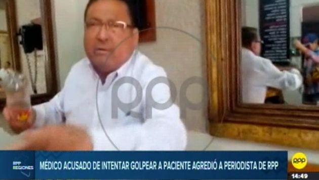 Fernando Millones Caicay, según RPP, alegó que la reportera pretendía que él diga cosas que no quería. (Foto: RPP TV)