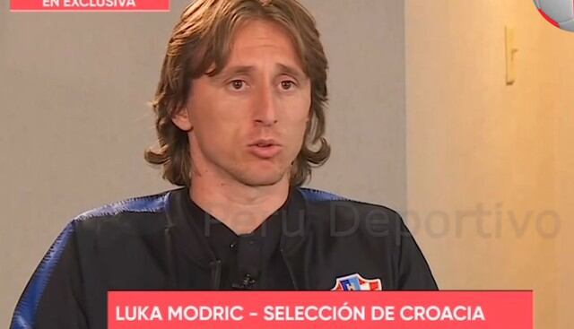 Perú vs Croacia: Luka Modric habla de la 'Bicolor'