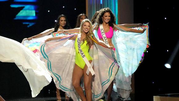 El desfile en traje de baño se realizó el miércoles en el evento preliminar del Miss Universo 2022 (Foto: AFP)