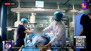 (VIDEO) Médicos continuaron con operación a pesar de intenso terremoto en China