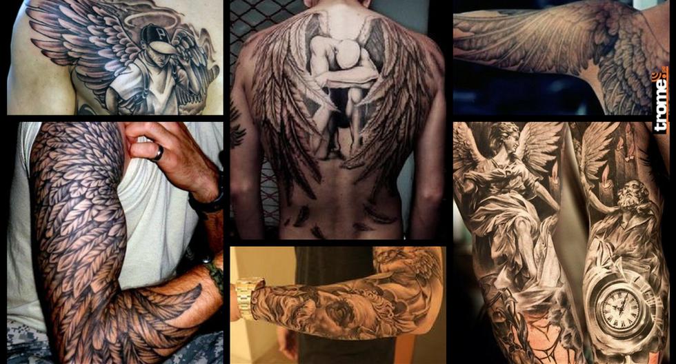 Tatuajes con significado para hombres en el brazo: ángeles, los mejores  diseños | VIRAL | TROME.COM