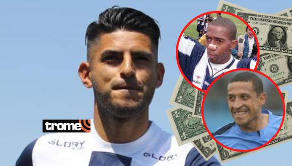 ¿Quiénes fueron los otros futbolistas que firmaron contratos millonarios en Perú?