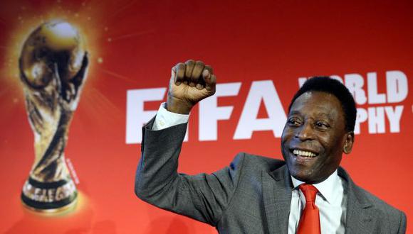 Pelé deslumbró a España en 1959 luego de ser campeón en el Mundial de Suecia (Foto: AFP)