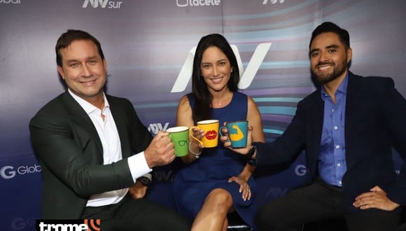 René Gastelumendi, Mari Calixtro y Julio Fernández son los nuevos conductores de ATV Noticias Matinal