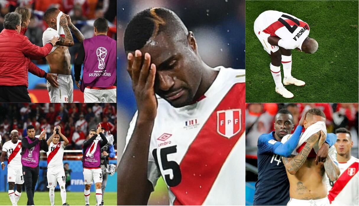 Perú vs Francia: Tristeza, desazón y dolor tras la eliminación de la bicolor de Rusia 2018 | FOTOS