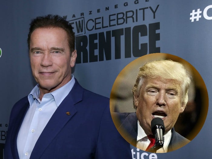 Arnold Schwarzenegger le sigue los pasos a Donald Trump. (AP)