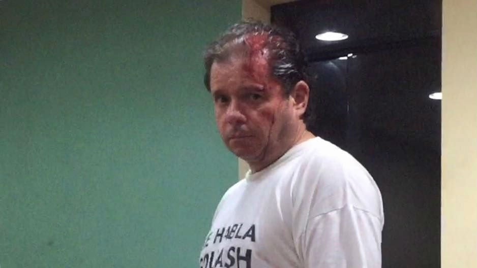 Penalista Julio Rodríguez Delgado, es acusado de golpear a un joven frente a la policía. (Foto: Facebook/jicamet)