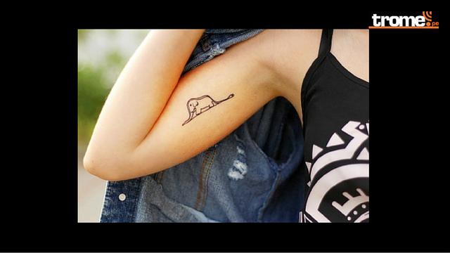 Tatuajes pequeños para mujeres: en el pie, la muñeca, el cuello, al cintura  y más [FOTOS] | VIRAL | TROME.COM