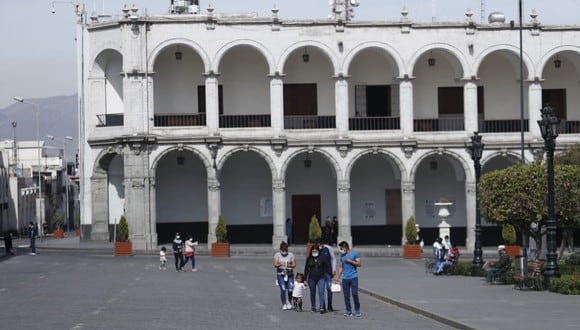 Plaza de Armas de Arequipa. (Foto archivo GEC)
