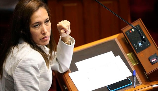 Paloma Noceda envió documento a Comisión de Ética, que es presidida por Janet Sánchez. (Foto: Agencia Andina)