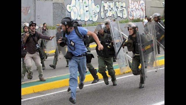 Gritan ‘¡Nicolás Maduro dictador!’ en Venezuela.