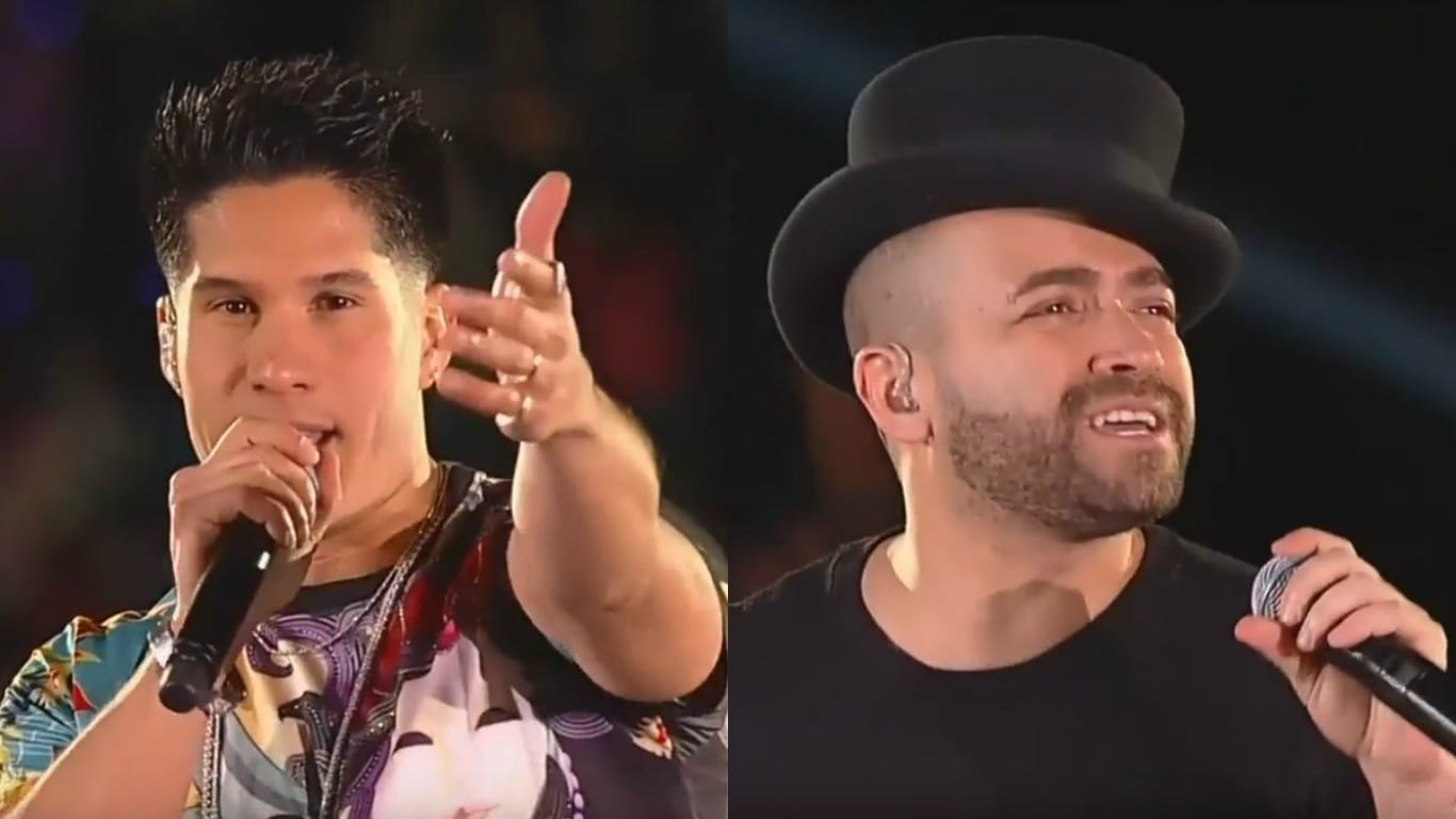 Chino y Nacho cantaron por separado en la Teletón Chile 2017