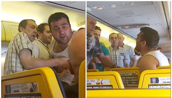 Hombre que se resistió a ser arrestado en un avión se hizo viral. (Foto: @mildaeit / TikTok)