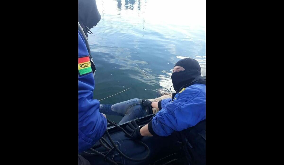 Cadáver de la sétima víctima fue encontrado flotando en el lago Titicaca. (Fotos: Trome)