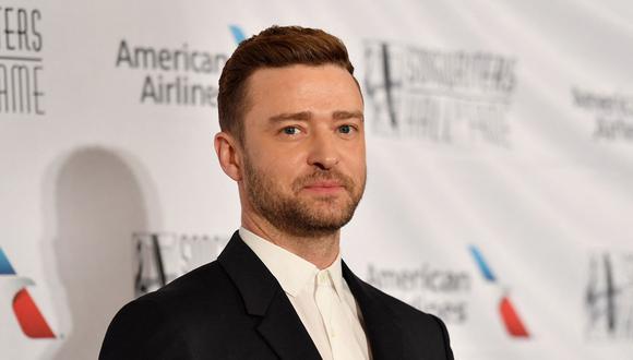 Justin Timberlake se dirigió a sus fans luego de su exótico baile. | Foto: AFP.