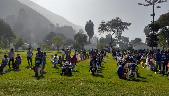 Cientos de loretanos se encuentran albergados en el Centro de Atención Temporal de Huampaní, en Lima. (Foto: Digerd)