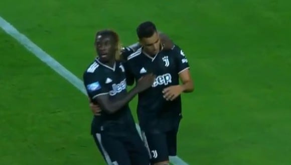 Gol de Marco Da Graca para el 1-0 de Juventus vs. Chivas. (Captura: FS2)