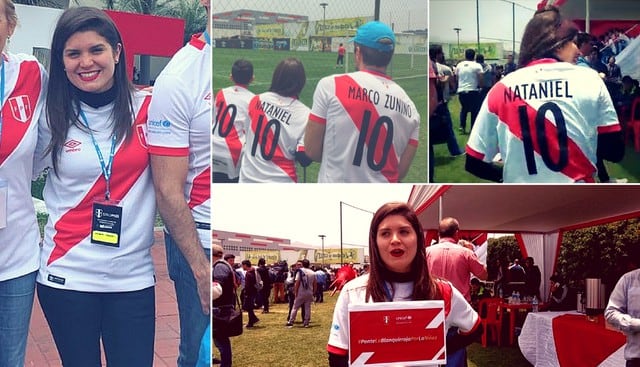 Perú vs Colombia: Nataniel Sánchez estuvo en la Videna por una noble causa