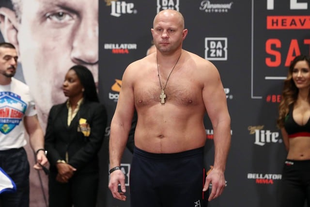 Fedor Emelianenko, la leyenda del MMA. (Bellator)