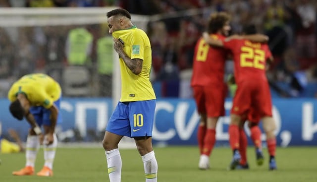 Neymar eliminado del Mundial Rusia 2018 con Brasil