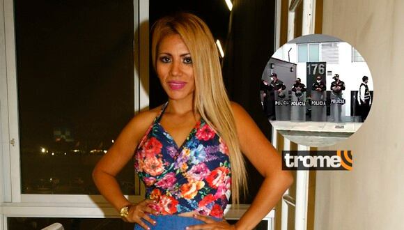 Policía incautó bienes de cantante Cristina Rodríguez. Foto: Archivo GEC