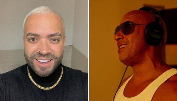 Vin Diesel y Nacho dieron a comunicar a sus seguidores que están trabajando en una colaboración, pero no indicaron de qué se trata. (Foto: Instagram / @vindiesel / @nacho).