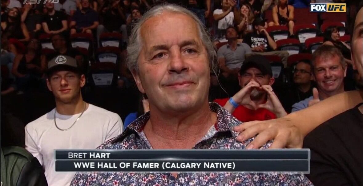 Bret 'The Hitman' Hart es toda una leyenda de la lucha profesional. (Captura Fox Sports)