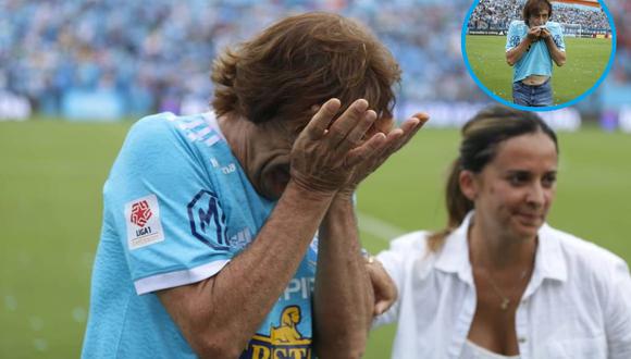 La Pepa se emocionó con despedida de los hinchas del Sporting Cristal. (Giancarlo Ávila /@gec)