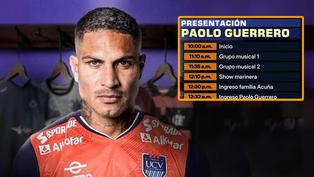 Paolo Guerrero: Así será la gran presentación del delantero en Trujillo 