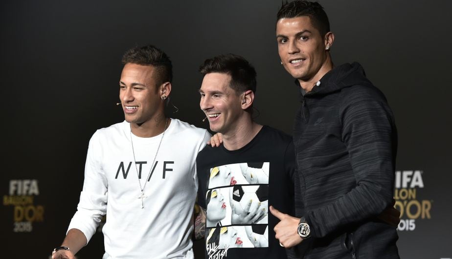 Los tres elegidos juegan en la Liga Española. (AFP)