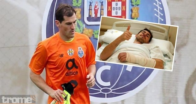Porto FC  confirma estado de salud del Iker Casillas tras sufrir infarto.