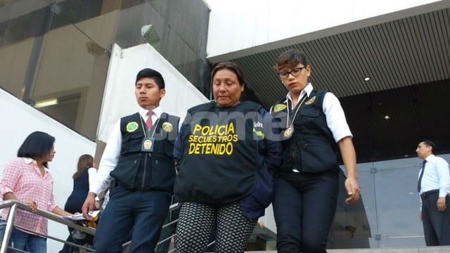 Doralisa Mendoza Montoya, quien formaba parte de la ‘Los Gallos de Villa El Salvador’, fue capturada en Carabayllo. (Foto: Trome/Mónica Rochabrum)