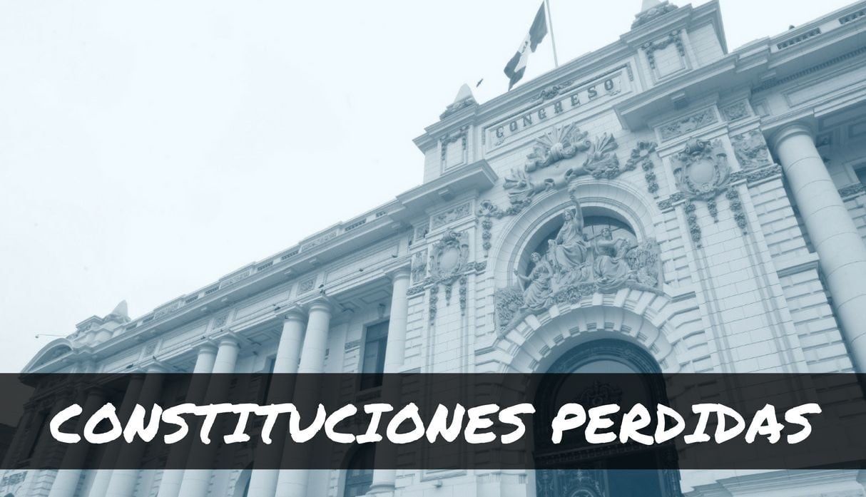 Cuatro Constituciones del Perú originales se esfumaron del archivo del Congreso y nadie sabe dónde están. (Fotos: USI/Internet)