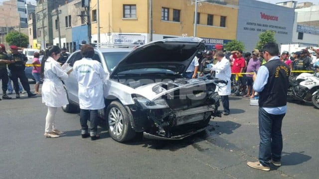 Dos policías muertos se registró tras balaceras en Breña y el Rímac. (Foto: Trome)