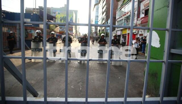 Municipalidad cierra Gamarra por tres días en operativo contra el comercio informal. Foto: Giancarlo Ávila