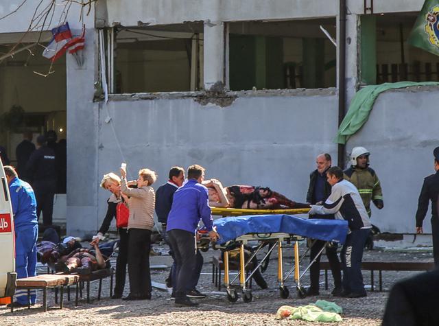 Crimea: 18 muertos y 40 heridos dejó ataque y explosión en universidad de Rusia (Foto: AFP)