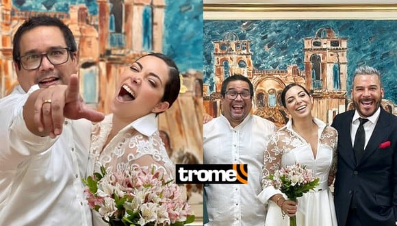 Malú Privat se casó con el exesposo de Fiorella Rodríguez