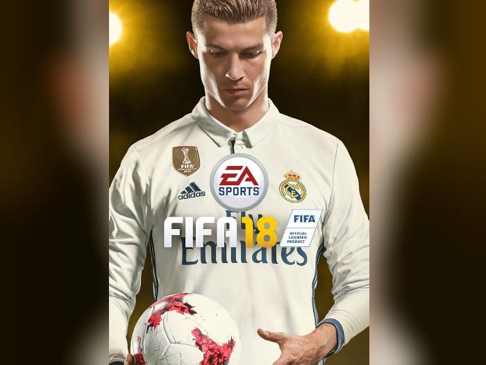 Cristiano Ronaldo será portada del videojuego FIFA 18 a nivel mundial