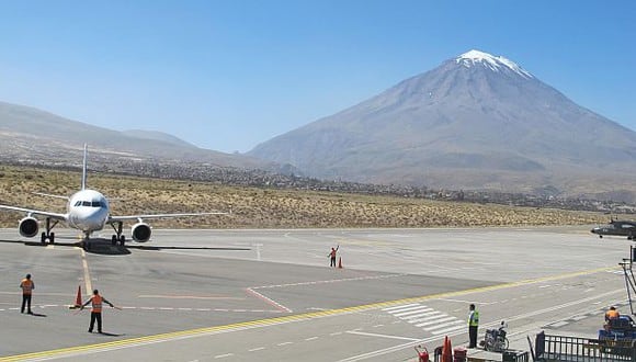Se suspenden vuelos desde y hacia Arequipa. (Foto: GEC)