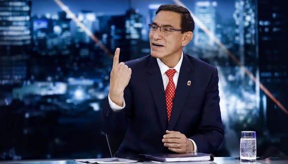 El presidente Vizcarra ofreció su segunda entrevista en lo que va del estado de emergencia. La anterior fue a TV Perú el 29 de julio.  (Foto: Presidencia de la República)