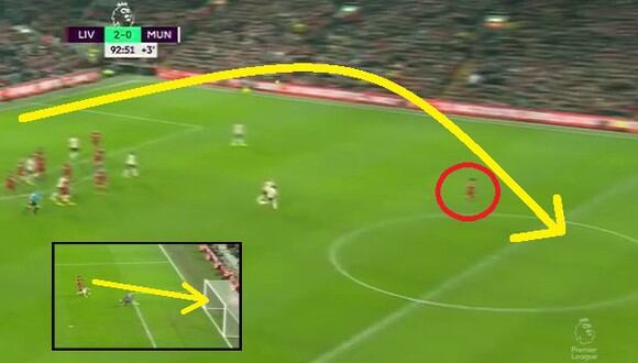 Liverpool vs Manchester United: Gol de Salah (Video: ESPN) (Trome)