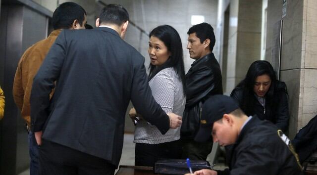 Keiko Fujimori se encuentra detenida por 10 días. (Fotos: Agencias)