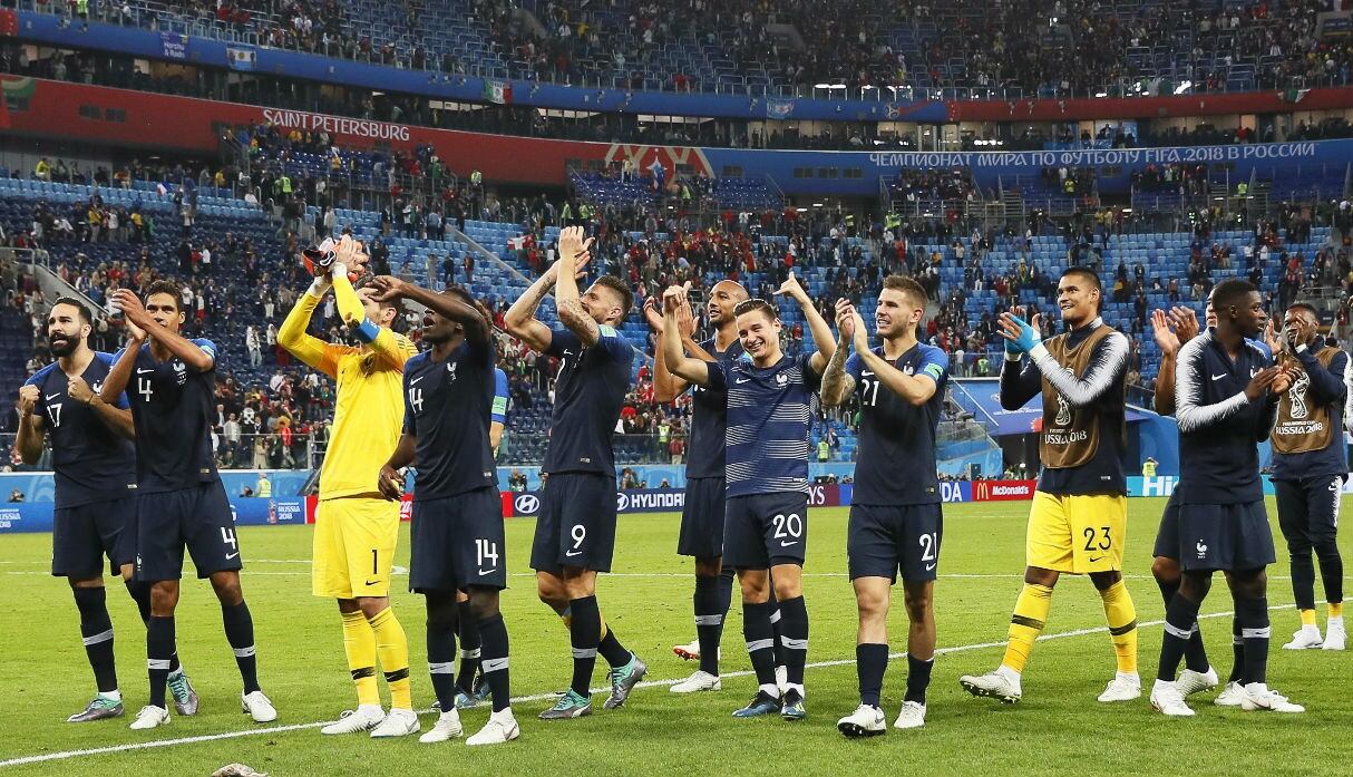 Francia vs Bélgica: La emoción y felicidad de los galos tras clasificarse a la final del Mundial de Rusia 2018